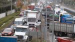 El paro de camioneros están provocando una gran congestión vehicular en la Ruta 5 Sur