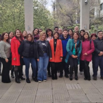 Estudiantes y docentes en la inauguración de la Escuela de Formación Sindical Avanzada 2025 en la Región Metropolitana