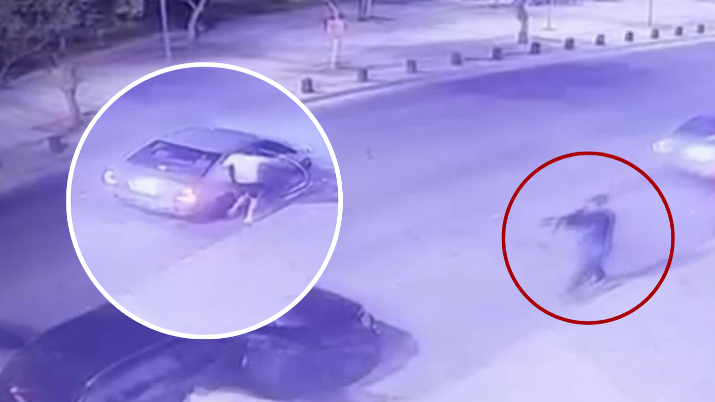 Acribillados a plena calle: cámaras registran brutal doble homicidio en Barrio Meiggs