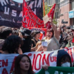 Secundarios y universitarios retoman protestas en medio de baja convocatoria y divisiones internas