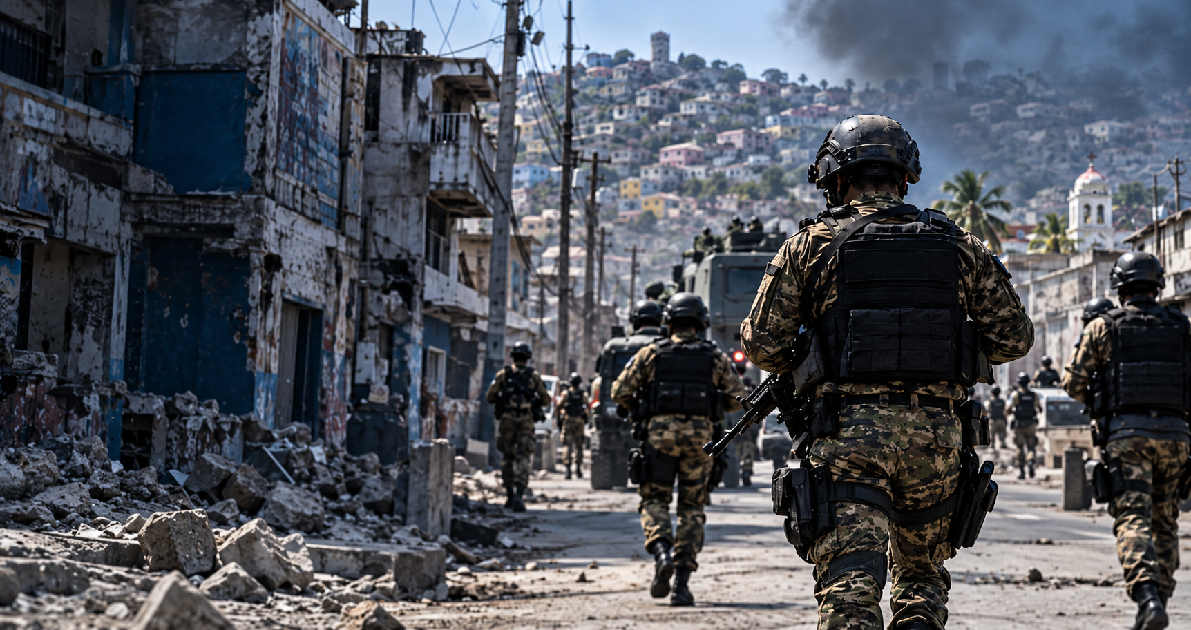 Bukele despliega tropas en Haití para rescatar a cuatro militares