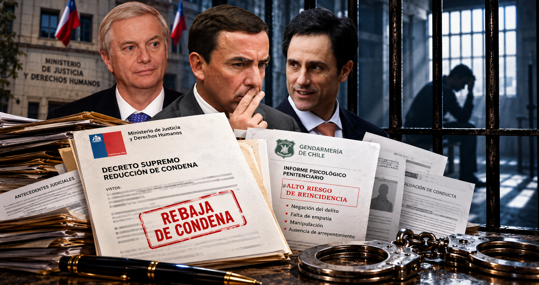 Rebajas de condena a abusadores de menores: informes alertaban riesgo de reincidencia y falta de arrepentimiento